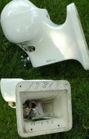 Vintage Porcelain Haws Drinking Fountain