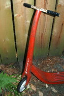 RARE Western Flyer RED SCOOTER 40'S 50'S
