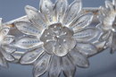 Sterling Silver Filigree Cuff Flower Bracelet