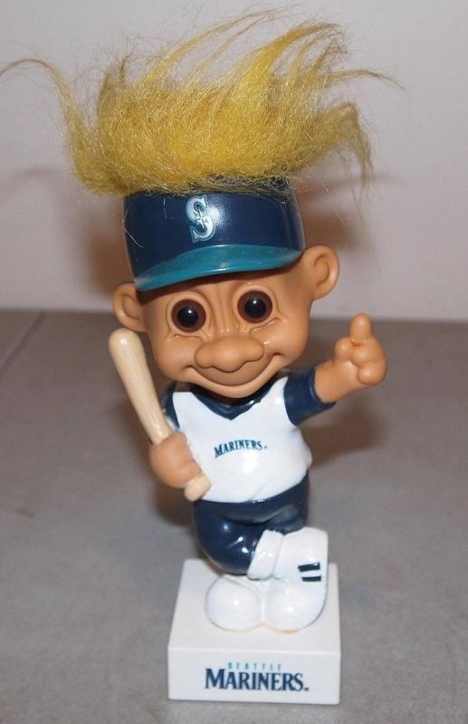 SEATTLE MARINERS Bobblehead Nodder Troll 1992 Russ