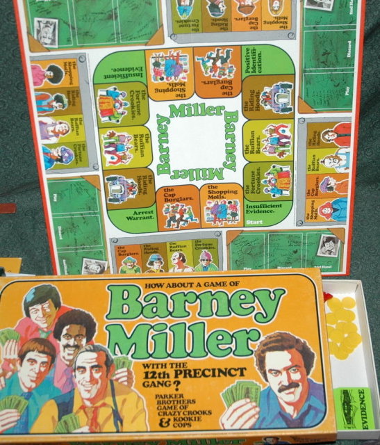 Retro Barney Miller Board Game Parker Brothers