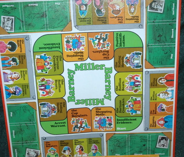 Retro Barney Miller Board Game Parker Brothers