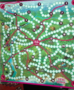 The Bionic Woman Board Game Parker Brothers 1976