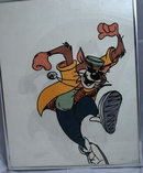 Animated Art MC Skat Kat Tone Loc Dedication & Autograph orig art from Paula Abdul Opposites Attract