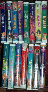 15 Disney VIDEOS -Cinderella,Sleeping Beauty*REDUCED PRICE* FREE SHIPPING WITH IN THE USA!!!!1