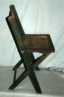 Antique Folding Wooden Child's Chair