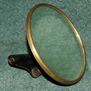 Antique Brass Auto Rearview Mirror