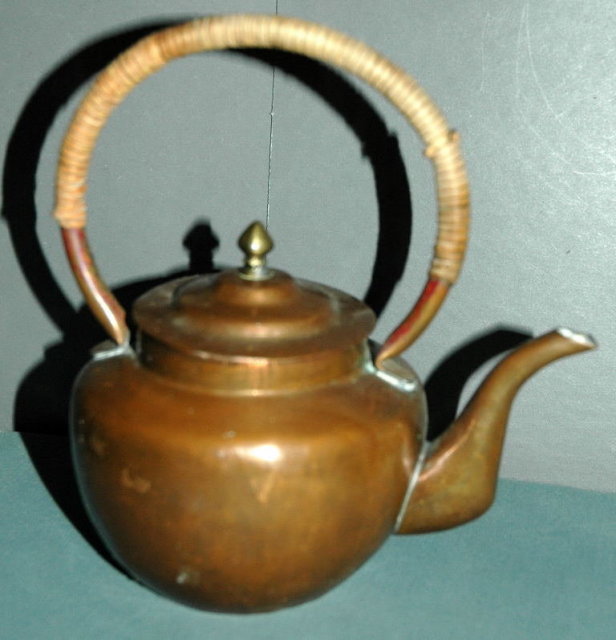 Very old Small copper teapot