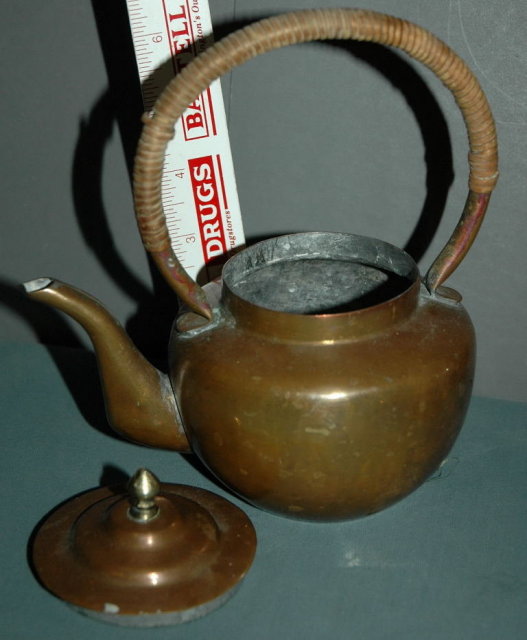 Very old Small copper teapot
