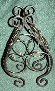 Wrought Iron French Wine Rack -***PRICE REDUCTION!***