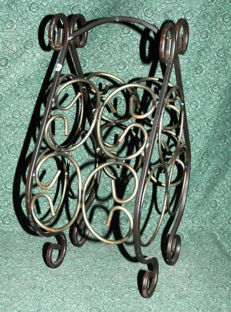Wrought Iron French Wine Rack -***PRICE REDUCTION!***