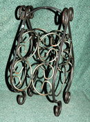 Wrought Iron French Wine Rack -***PRICE REDUCTION!***
