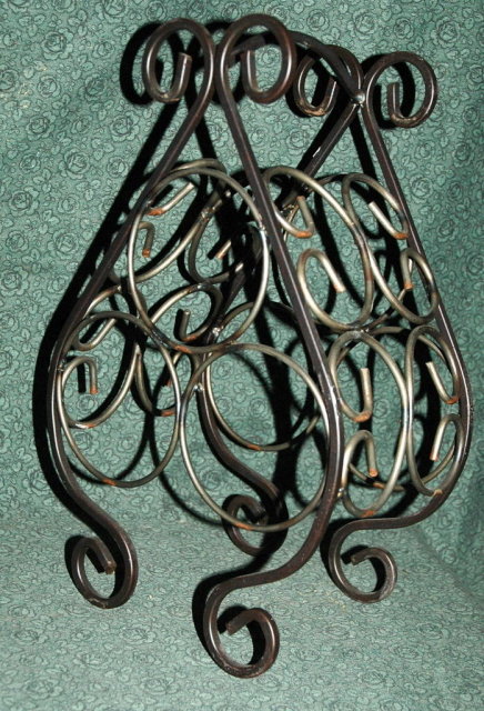 Wrought Iron French Wine Rack -***PRICE REDUCTION!***