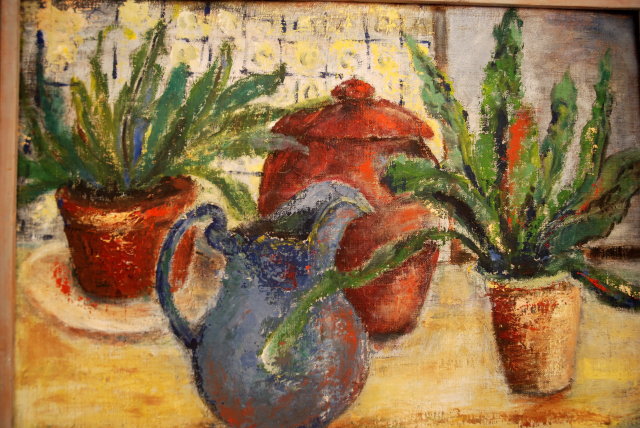 Impressionism Oil Painting The Blue Pitcher *** PRICE REDUCED!***