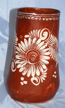 Old Rustic Eathernware Mexican Pottery Pitcher *Price Reduced!*