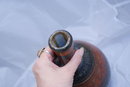 Old Rustic Eathernware Mexican Pottery vase *Price Reduced!*