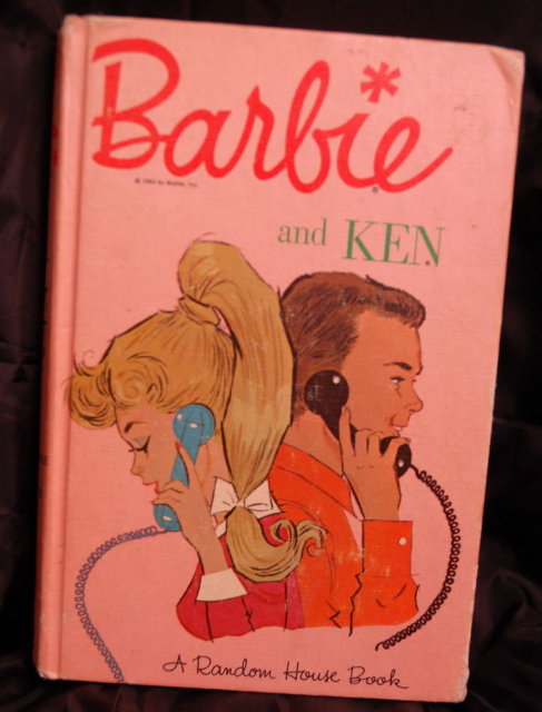 Barbie & Ken hardcover book by Random House 1963