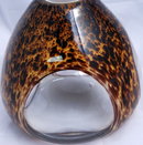 Heavy Hand Blown Art Glass Vase Layered *REDUCED PRICE*