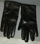 Italian Leather Cashmere Lined Gloves sz 6.5