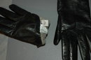 Italian Leather Cashmere Lined Gloves sz 6.5