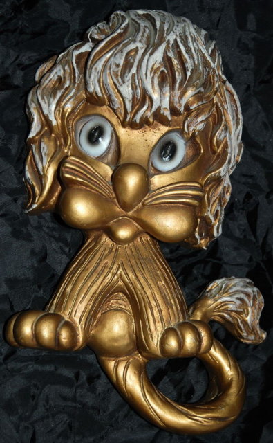 Retro Tacky Big Head Lion Wall Art Universal *Price Reduced!*