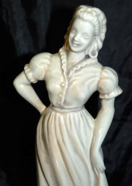Roselane of Pasadena Cal. Woman Figurine