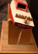 Hand Crafted Wooden Sail Boat Model *Price Reduced!*