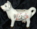 Vintage Hand Painted Ceramic Cow Creamer