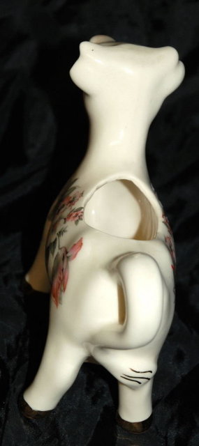 Vintage Hand Painted Ceramic Cow Creamer