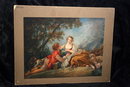 Antique Color Litho Francois Boucher 1739 *** PRICE REDUCED!***