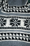 Genuine Canadian Cowichan n Sweater 100% Hand