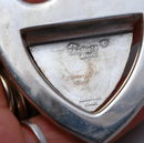Sheffield Company Pineapple 3 spire silver plate CASSEROLE SPOON REST