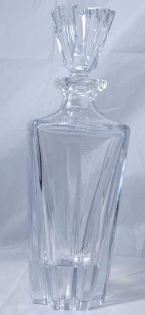 Heavy signed Lenox crystal decanter