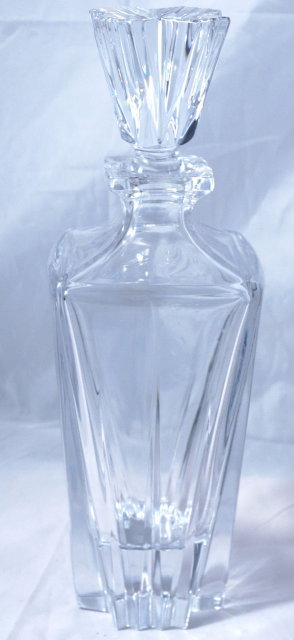 Heavy signed Lenox crystal decanter