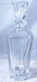 Heavy signed Lenox crystal decanter