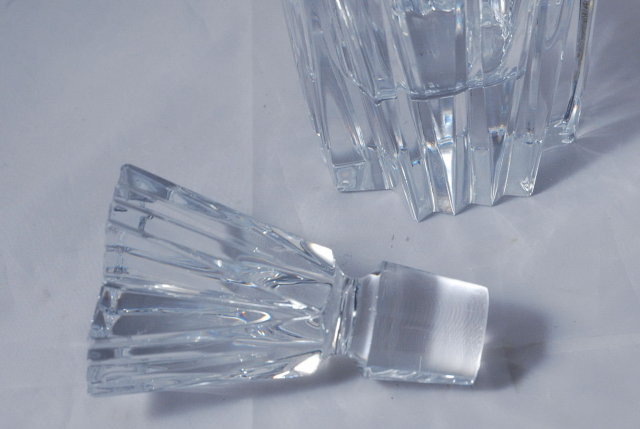 Heavy signed Lenox crystal decanter