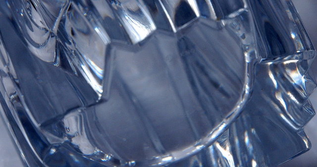 Heavy signed Lenox crystal decanter