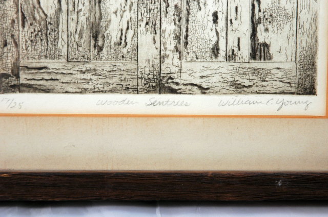 Numbered Etching