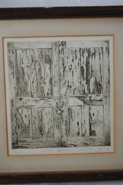 Numbered Etching