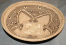 Finely woven vintage Sangwe Reed basket *Price Reduced!*