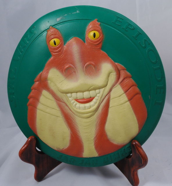 STAR WARS EPISODE 1 JAR JAR BINKS FRISBEE