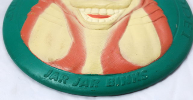 STAR WARS EPISODE 1 JAR JAR BINKS FRISBEE
