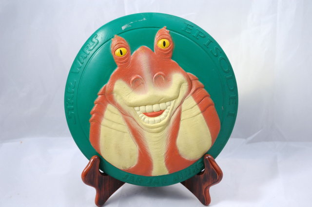 STAR WARS EPISODE 1 JAR JAR BINKS FRISBEE