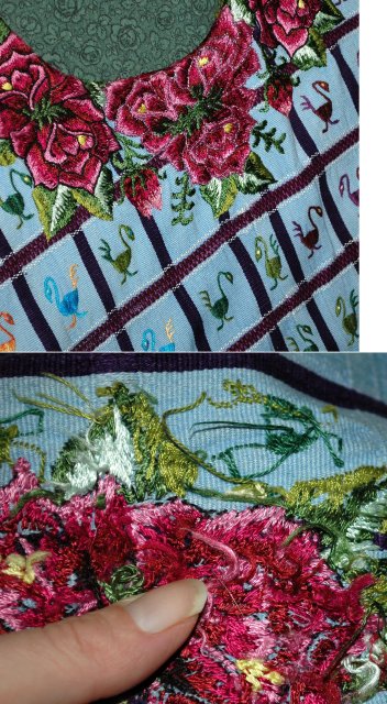 Huipil of Santiago Atitlán Guatemala 200 birds! *** PRICE REDUCED!***