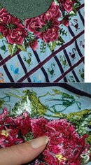 Huipil of Santiago Atitlán Guatemala 200 birds! *** PRICE REDUCED!***
