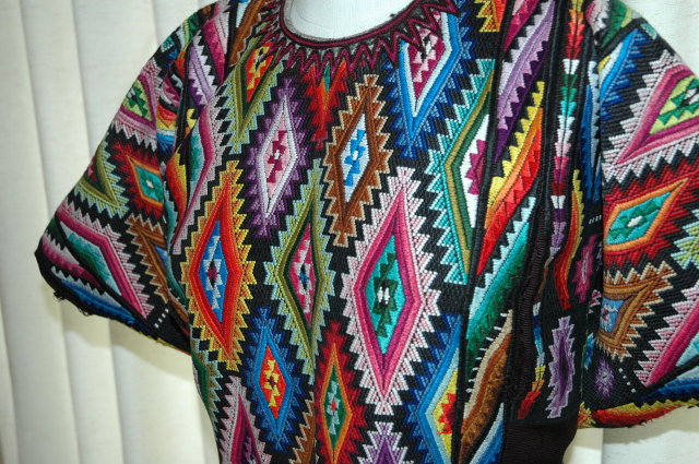 Huipil of Chichicastenango.Guatemalan Huipil-