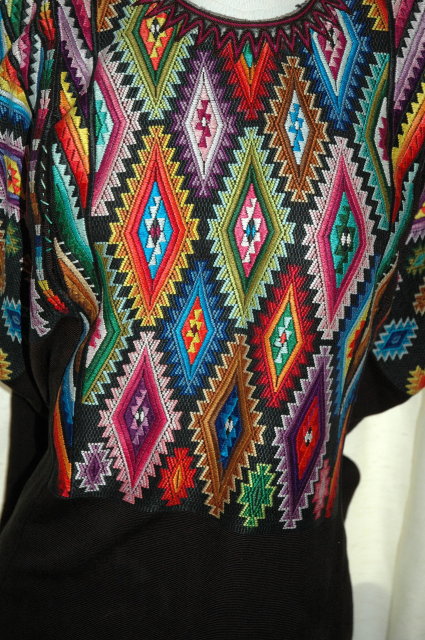 Huipil of Chichicastenango.Guatemalan Huipil-
