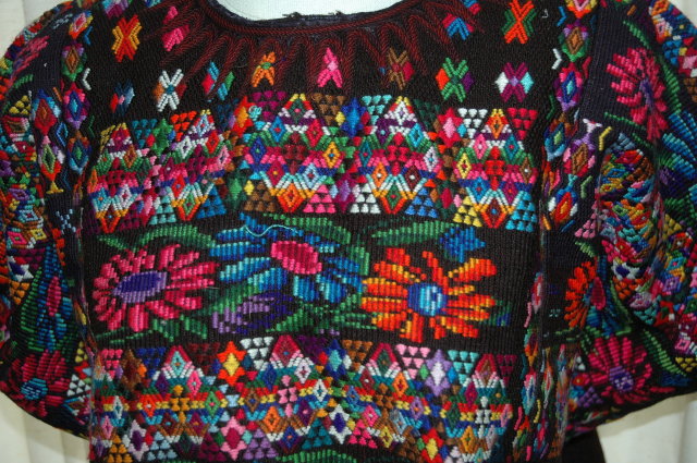 Huipil from Chichicastenango. Guatemalan Mayan Huipil -