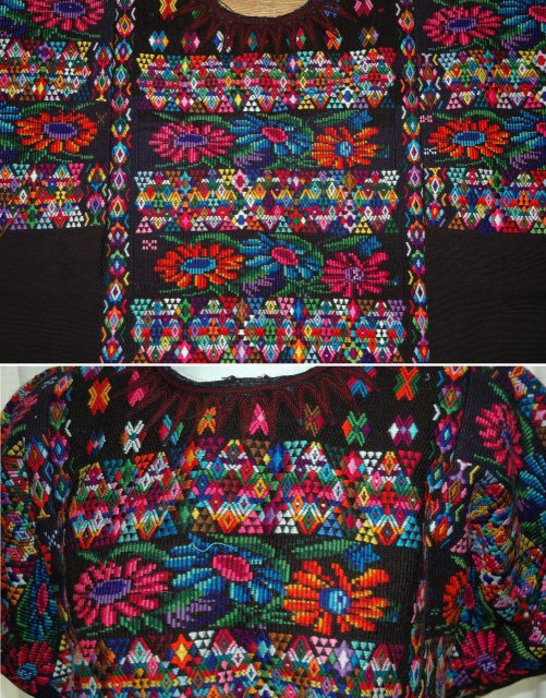 Huipil from Chichicastenango. Guatemalan Mayan Huipil -