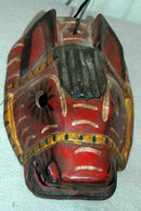 Guatemala Mask Guatemalan Carved Horse Mask Old Carved Wood Folk Art